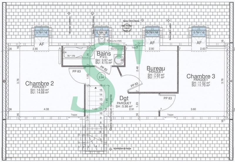 Maison - 108 m² - 5 pièces