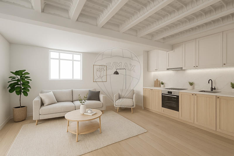 Appartement - 93 m² - 2 pièces