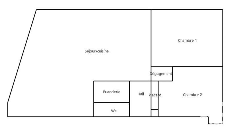 Appartement - 75 m² - 3 pièces