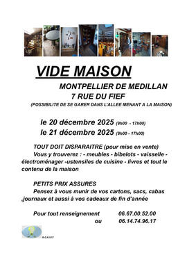 Vide maison