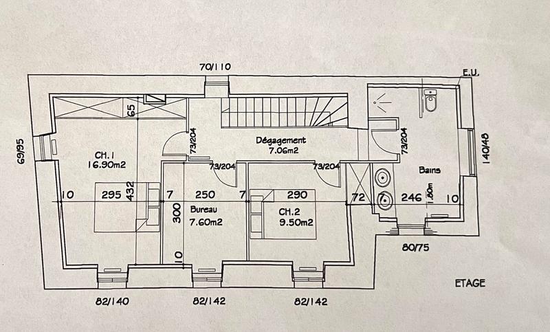 Maison - 105 m² - 5 pièces