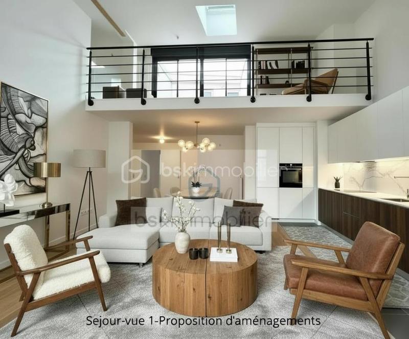 Duplex - 89 m² - 4 pièces