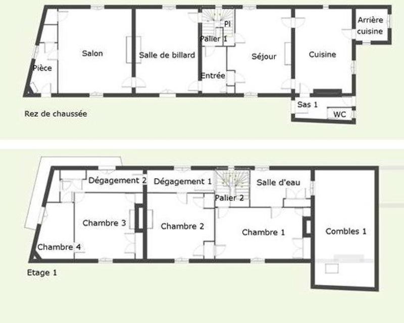 Maison - 234 m² - 12 pièces