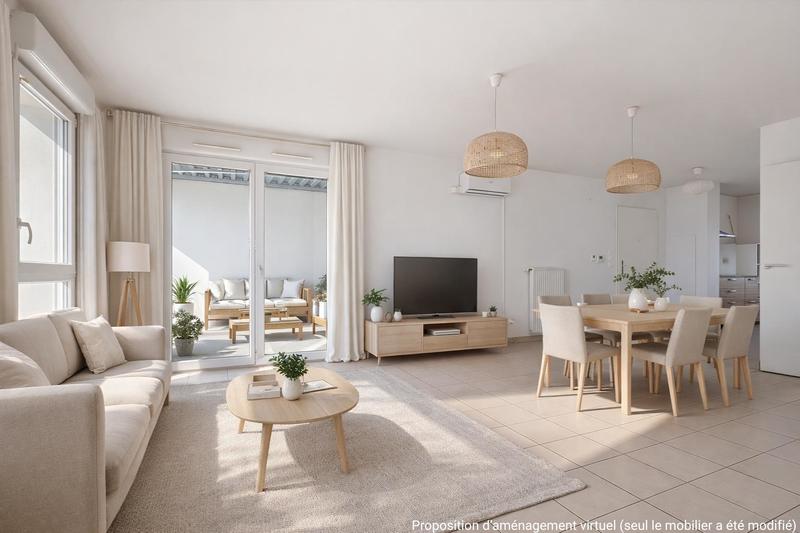 Appartement - 68 m² - 3 pièces