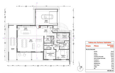 Terrain constructible - 4 000 m²