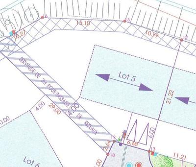 Terrain constructible - 526 m²