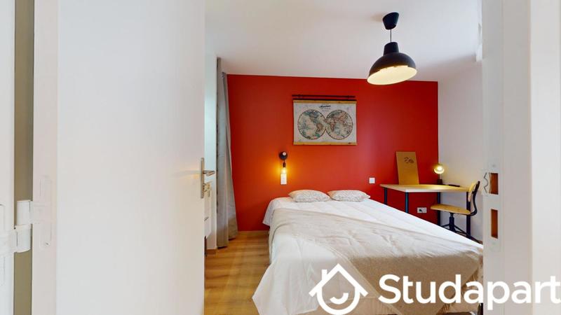 Chambre - 10 m² - 1 pièce