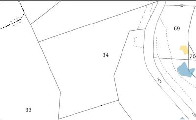 Terrain inconstructible - 2 087 m²