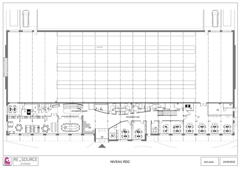 Entrepôt - 1 200 m²