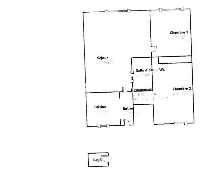 Appartement - 55 m² - 3 pièces