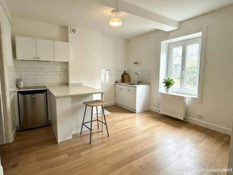 Appartement - 38 m² - 1 pièce