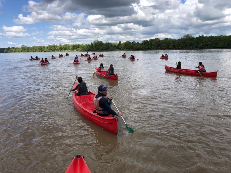 Descente de la Garonne en canoë