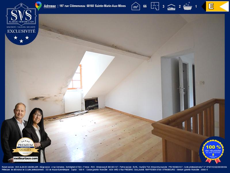 Appartement - 66 m² - 3 pièces