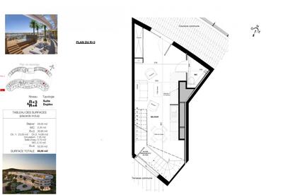 Appartement - 83 m² - 3 pièces