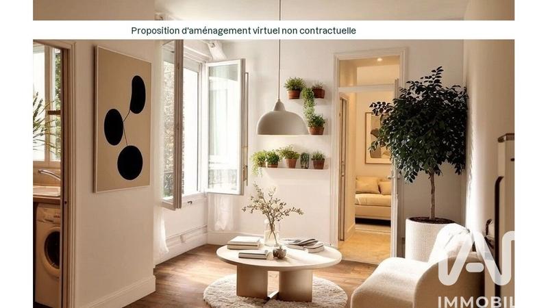 Appartement - 39 m² - 2 pièces