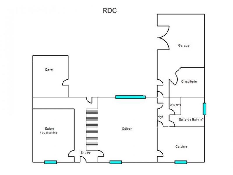 Maison en pierre - 175 m² - 7 pièces