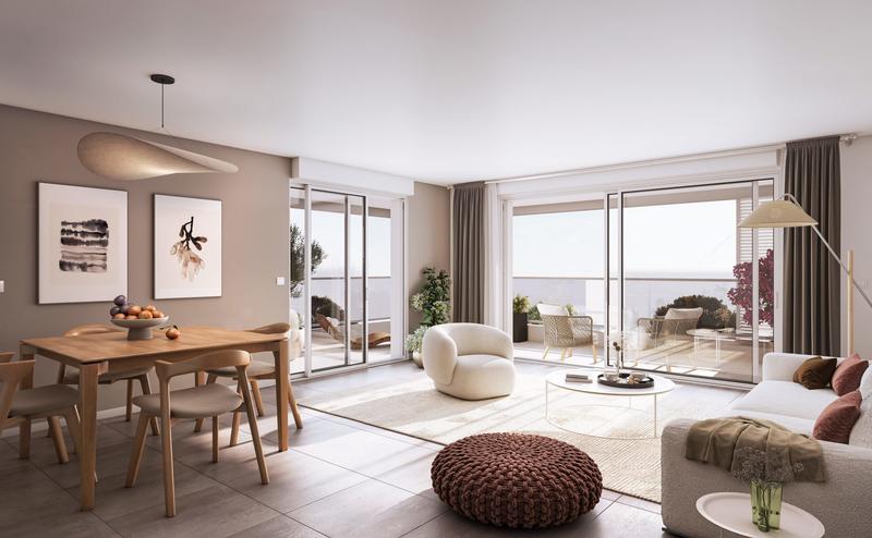 Appartement - 89 m² - 4 pièces