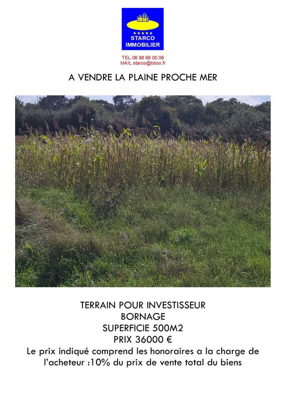 Terrain - 500 m²