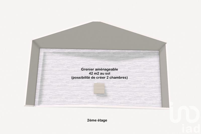 Maison de village - 80 m² - 3 pièces