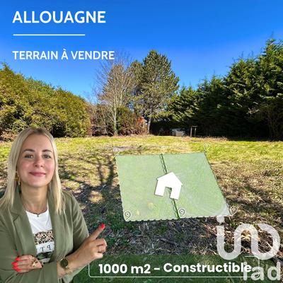 Terrain - 1 100 m²