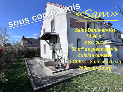 Maison - 96 m² - 4 pièces