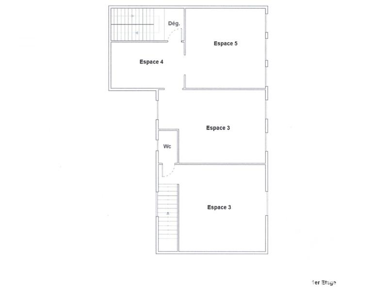 Immeuble - 195 m² - 2 pièces