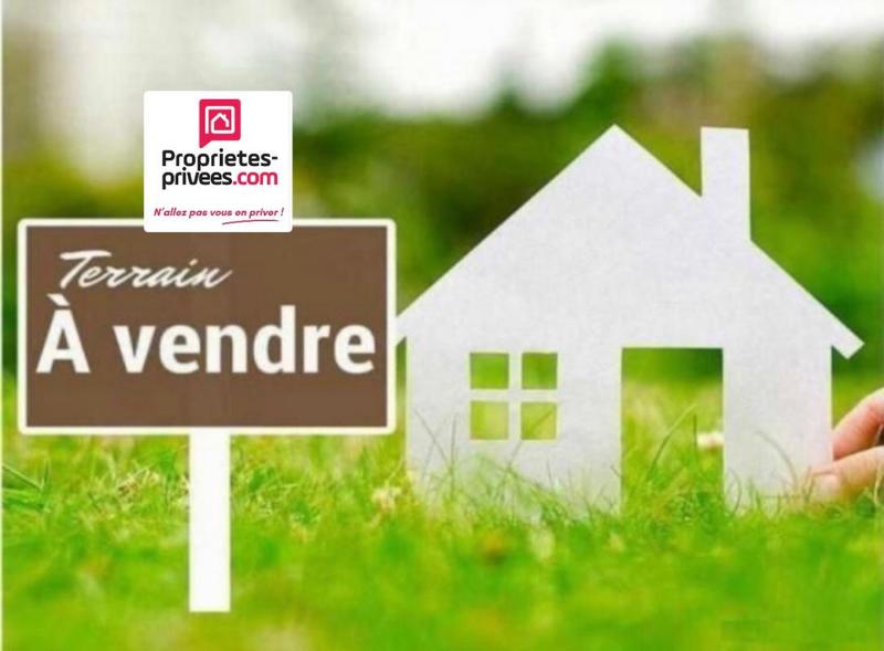 Terrain constructible - 1 834 m²