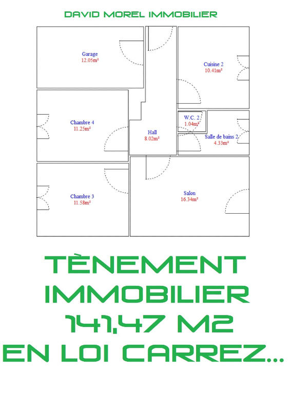 Maison - 141 m² - 7 pièces