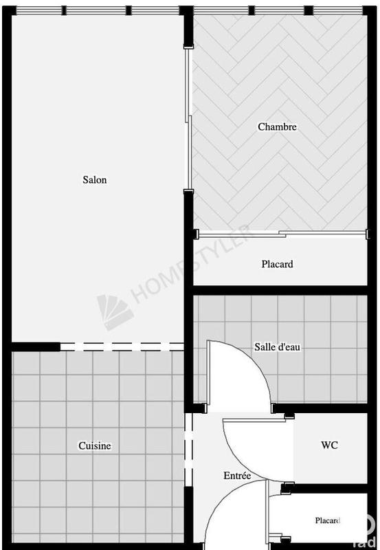 Appartement - 31 m² - 2 pièces