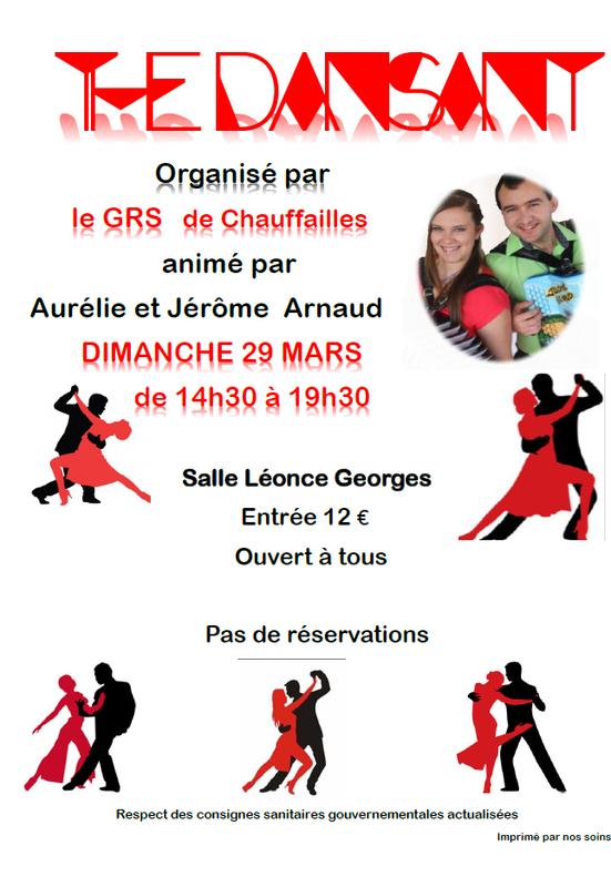 Thé dansant Grs de Chauffailles 2026