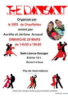 Thé dansant Grs de Chauffailles 2026