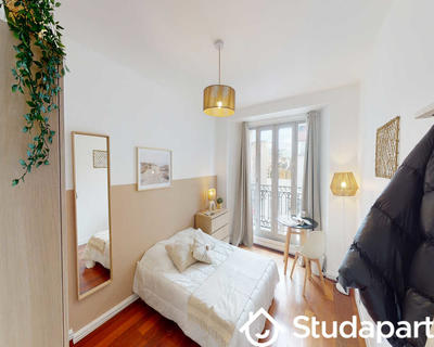 Chambre - 80 m² - 1 pièce