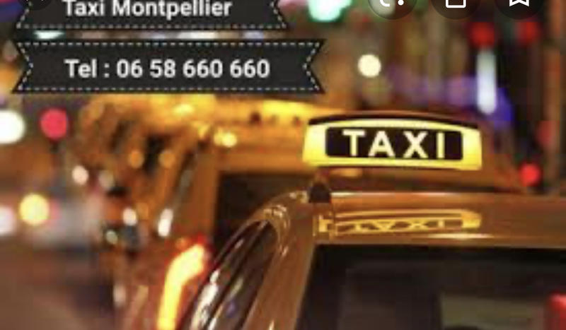 Taxi concept Montpellier