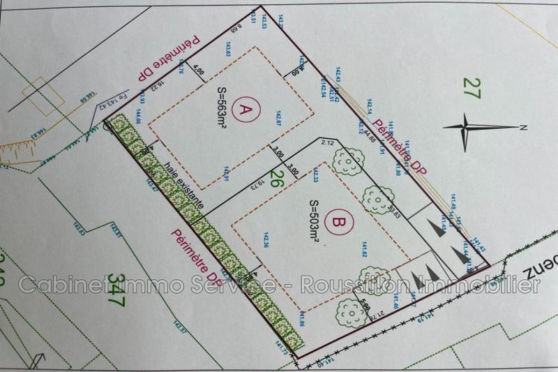 Terrain constructible - 503 m²