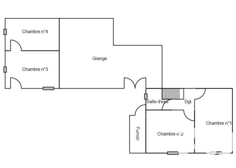 Maison de village - 90 m² - 5 pièces