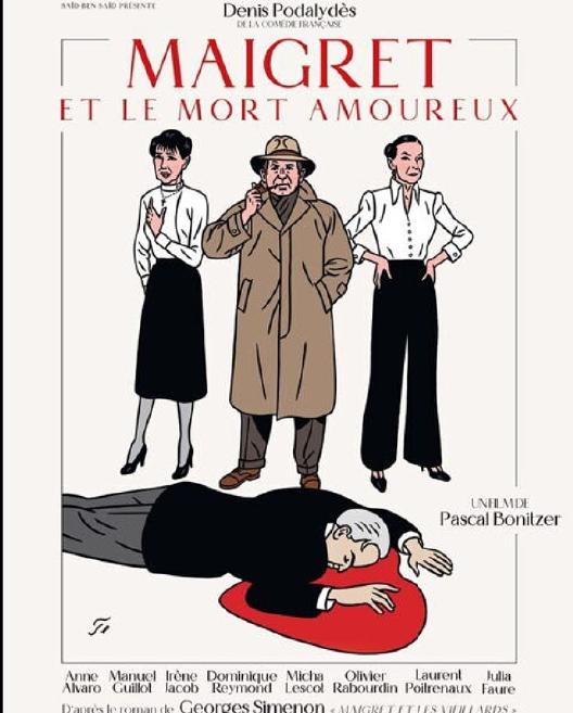 Séance de cinéma à l'Auditoire de Joinville : "Maigret et le mort amoureux"