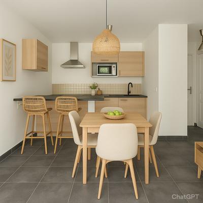 Appartement - 37 m² - 2 pièces