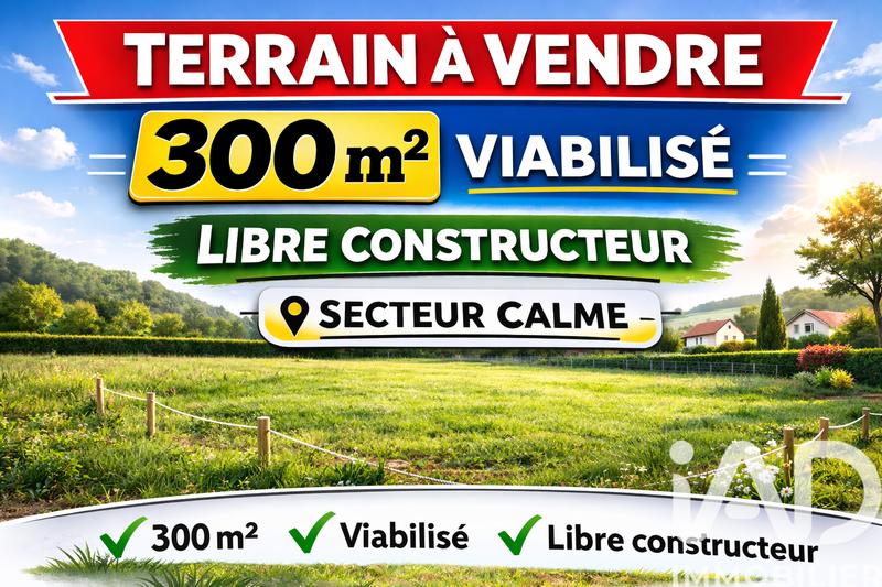 Terrain - 300 m²