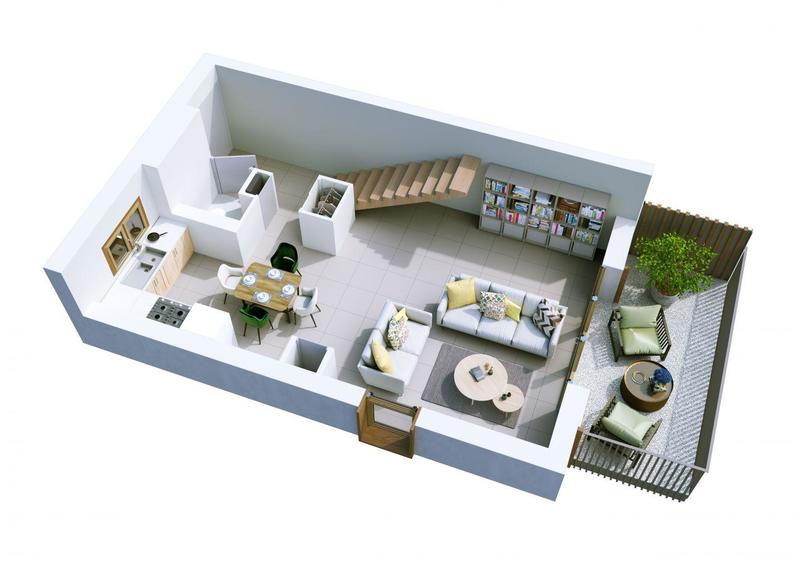 Appartement - 87 m² - 4 pièces