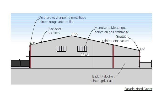 Local commercial - 665 m²
