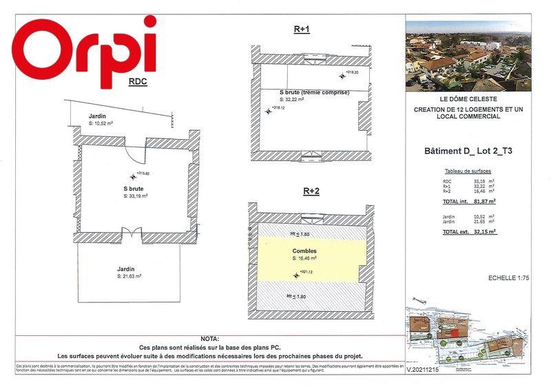 Duplex - 81 m² - 3 pièces