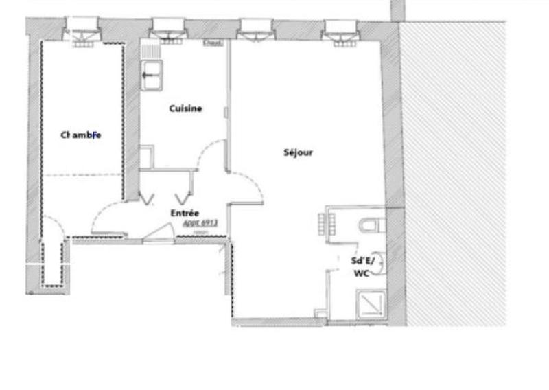 Appartement - 51 m² - 2 pièces