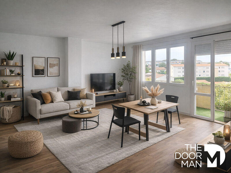 Appartement - 56 m² - 3 pièces