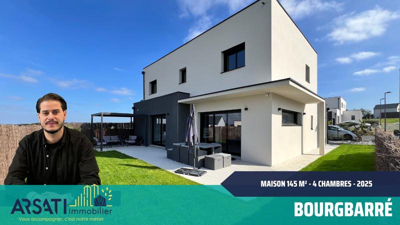 Maison contemporaine - 145 m² - 7 pièces