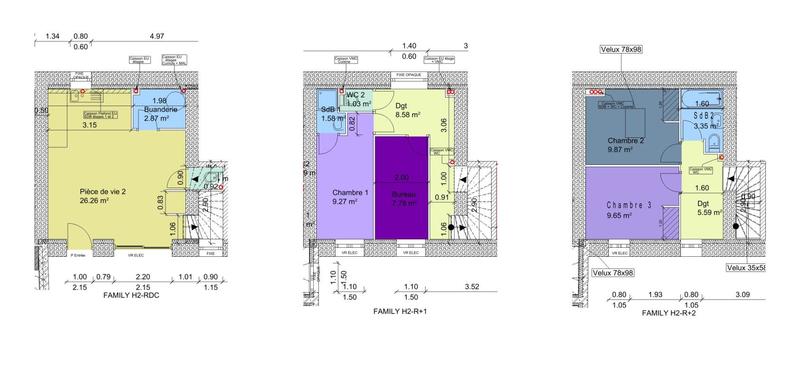 Duplex - 85 m² - 5 pièces