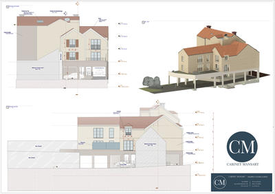 Appartement - 56 m² - 2 pièces