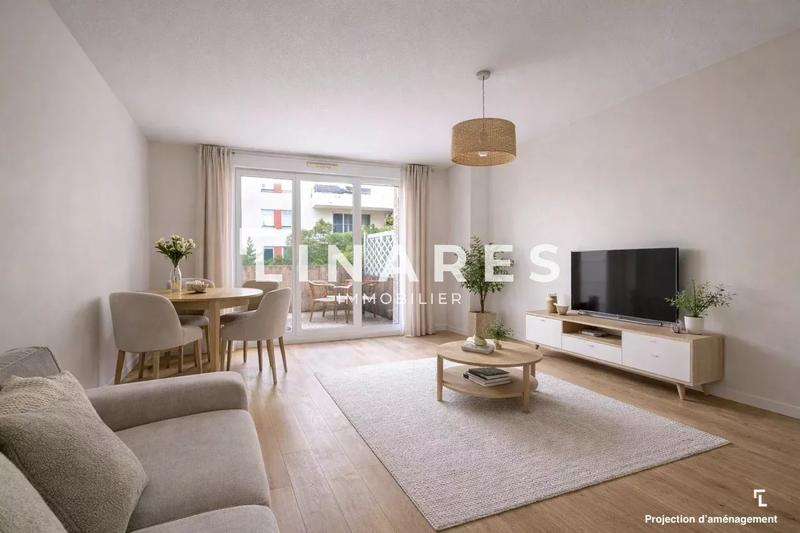 Appartement - 53 m² - 2 pièces