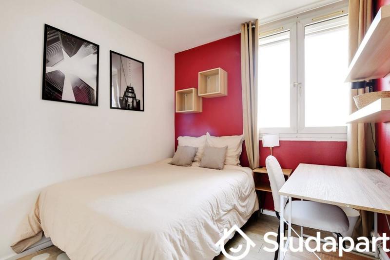 Chambre - 10 m² - 1 pièce