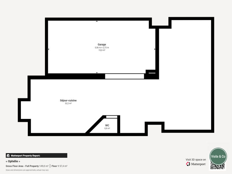 Maison ancienne - 83 m² - 3 pièces