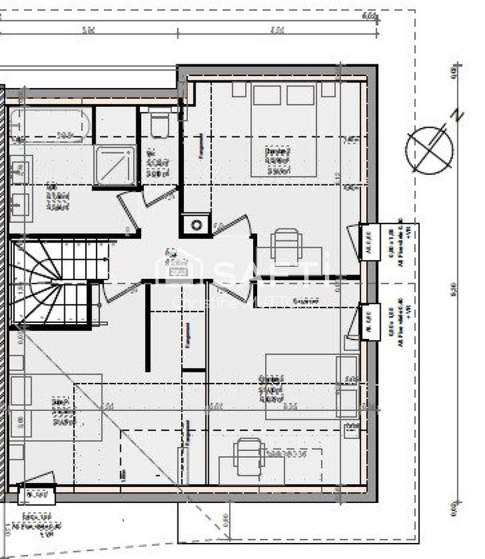 Maison - 120 m² - 6 pièces